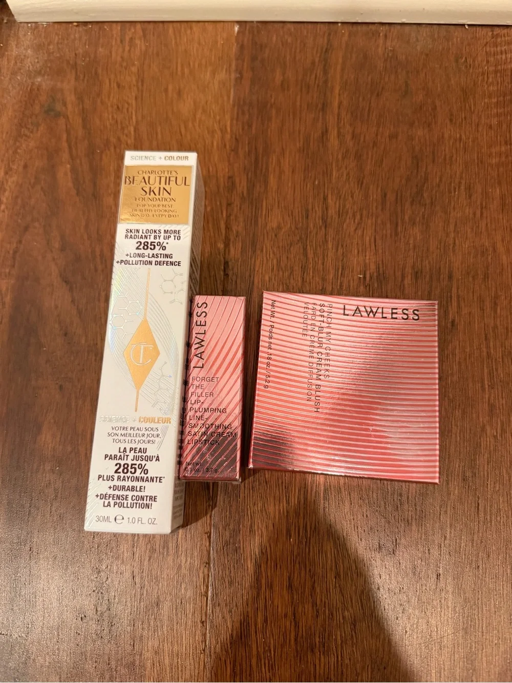 Charlotte Tilbury Radiant Skin Tint & Pink Blush Set